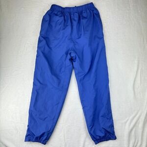 ProSpirit Track Pants Mens Large Blue Jogger Relaxed L Windbreaker Polyester VTG